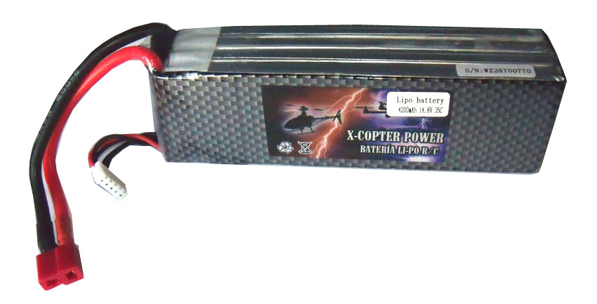 Bateria X-Copter Power 4S 14.8V 2200MAH 35C